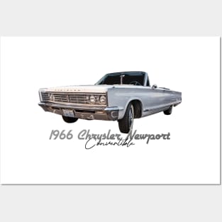 1966 Chrysler Newport Convertible Posters and Art